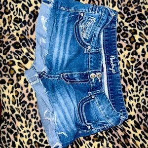 Amethyst, size 9, blue